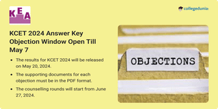 KCET 2024 Answer Key Objection Window Open Till May 7; Check How to Raise Objections Here